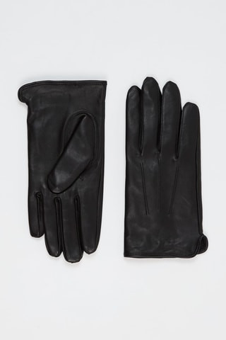 Luvas em couro - Preto