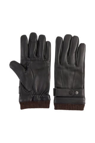 Luvas em couro - Preto