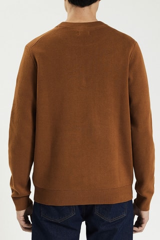 Jersey de algodón orgánico - Camel