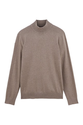 Jersey de algodón orgánico - Beige