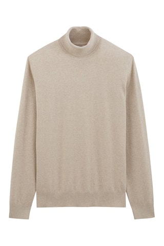 Jersey de algodón orgánico - Beige