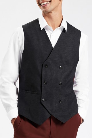 Gilet de costume - Gris foncé