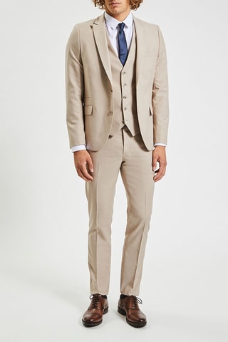 Gilet de costume - Beige