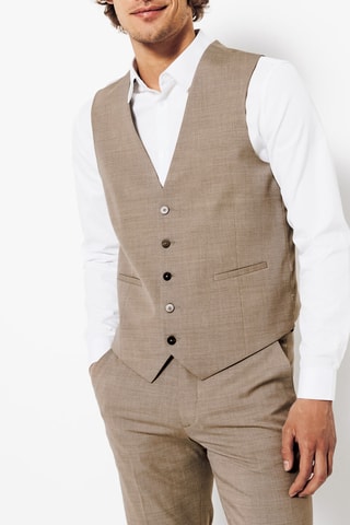 Gilet de costume - Beige