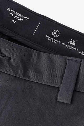 Pantalon regular - Gris foncé