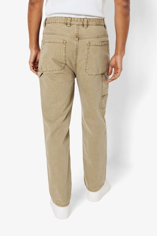 Pantalon large - Camel