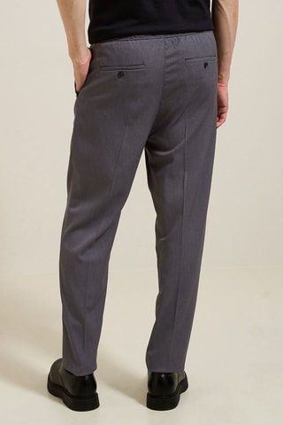 Pantalon relax - Gris