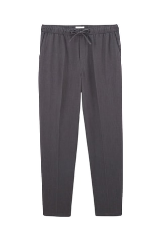 Pantalon relax - Gris