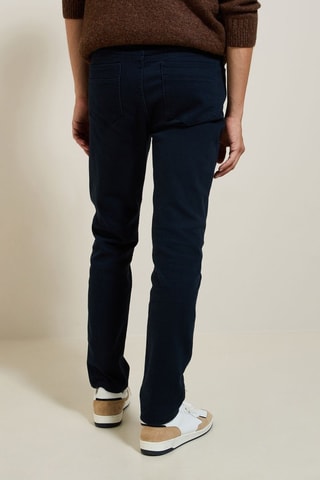 Pantalon regular - Bleu foncé