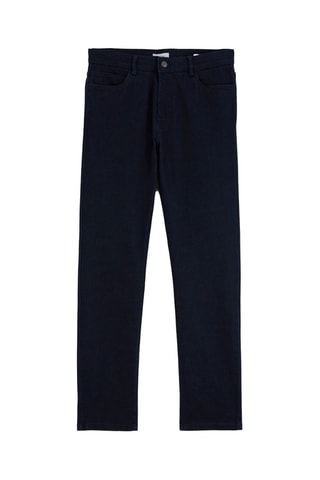 Pantalon regular - Bleu foncé