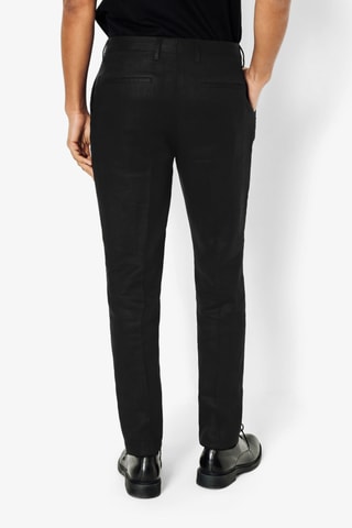 Pantalón de lino - Negro