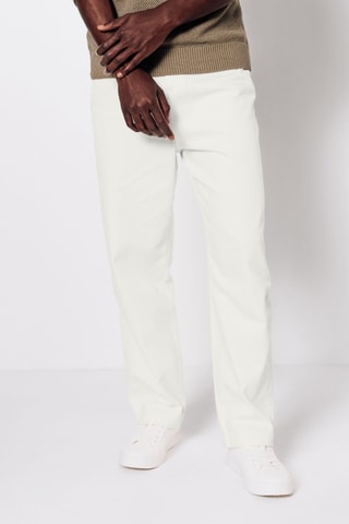 Pantalon large - Blanc