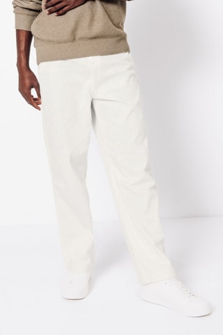 Pantalon large - Blanc