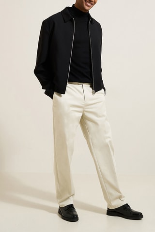 Pantalon loose - Ecru