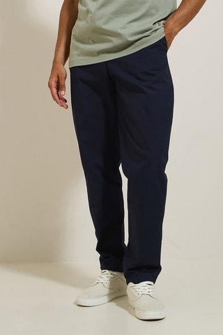 Pantalon relaxed - Bleu marine