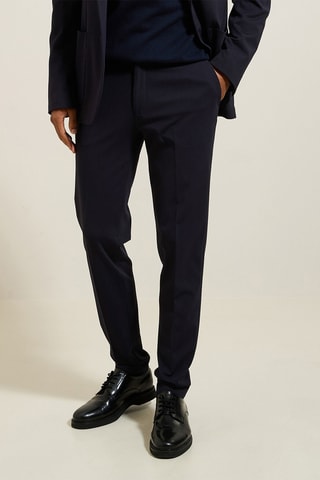 Pantalon de costume slim - Bleu marine