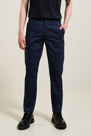 Pantalon slim - Bleu foncé