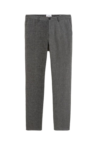 Pantalon chino slim - Gris