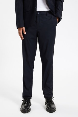Pantalon slim - Bleu marine