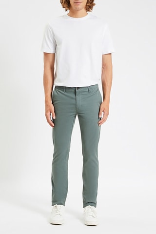 Pantalón slim fit - Caqui - L34