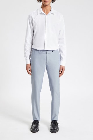 Pantalón de traje slim fit - Azul claro 