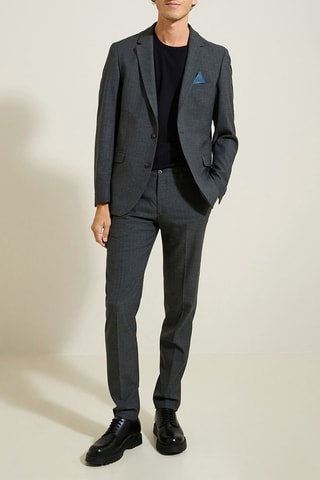 Pantalon slim - Gris foncé