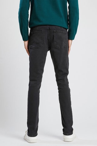 Calças de ganga skinny - Preto - Comprimento 32