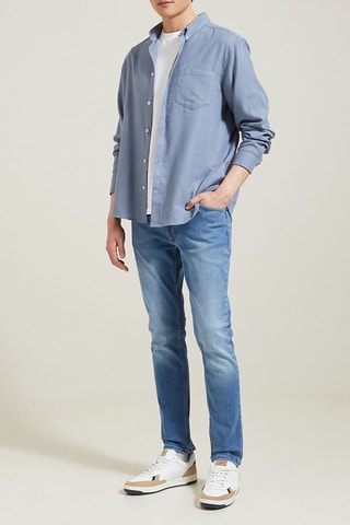 Vaquero slim fit - Azul -­ Largo 34