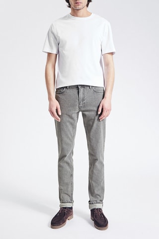 Vaquero slim fit - Gris - Largo 34