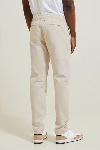 Vaquero chino relaxed fit - Blanco