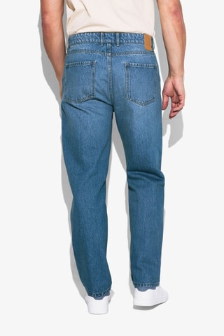 Calças de ganga loose L34 - Azul