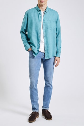 Vaquero slim fit - Azul -­ Largo 34