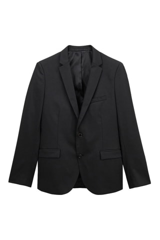 Chaqueta slim fit - Negro