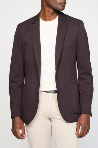 Chaqueta slim fit - Marrón oscuro