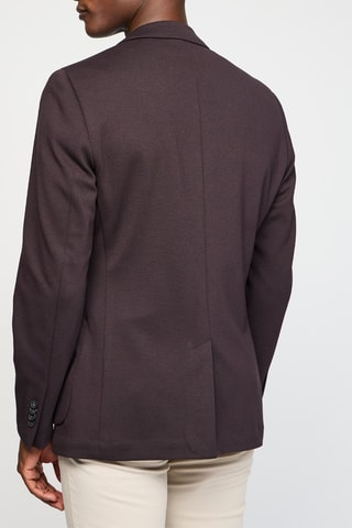 Chaqueta slim fit - Marrón oscuro