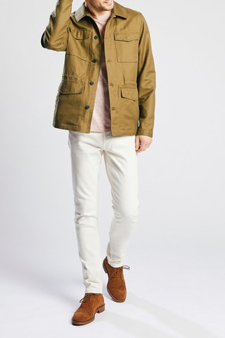 Chaqueta de lino - Beige