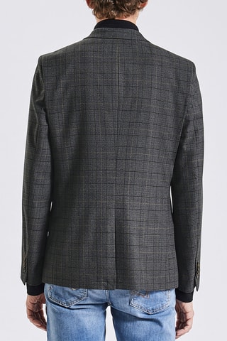 Chaqueta slim fit - Antracita jaspeado