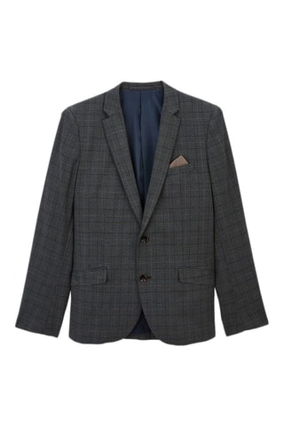 Chaqueta slim fit - Antracita jaspeado