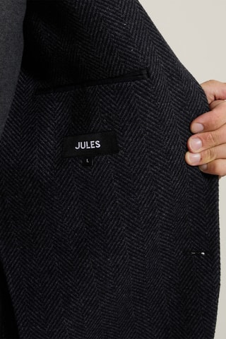 Veste en laine - Bleu foncé