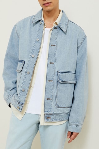 Chaqueta vaquera - Azul claro