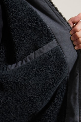 Chaqueta con capucha - Gris oscuro