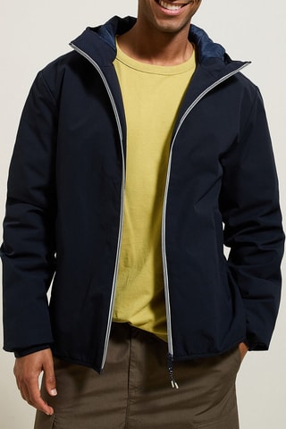 Chaqueta con capucha - Azul marino