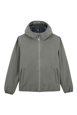 Chaqueta con capucha - Caqui