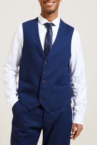 Gilet de costume - Bleu