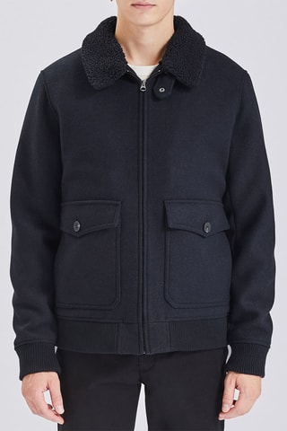 Cazadora y chaqueta - Azul oscuro