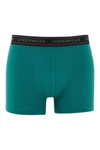 Boxers em algodão biológico - Verde