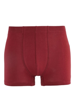 Boxers em algodão biológico - Bordô