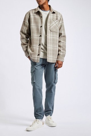 Sobrecamisa regular - Bege