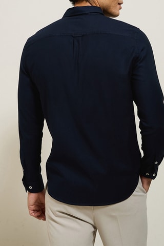 Chemise regular - Bleu marine
