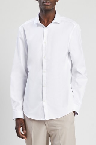 Camisa slim - Branco